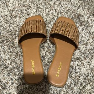 rattan sandals